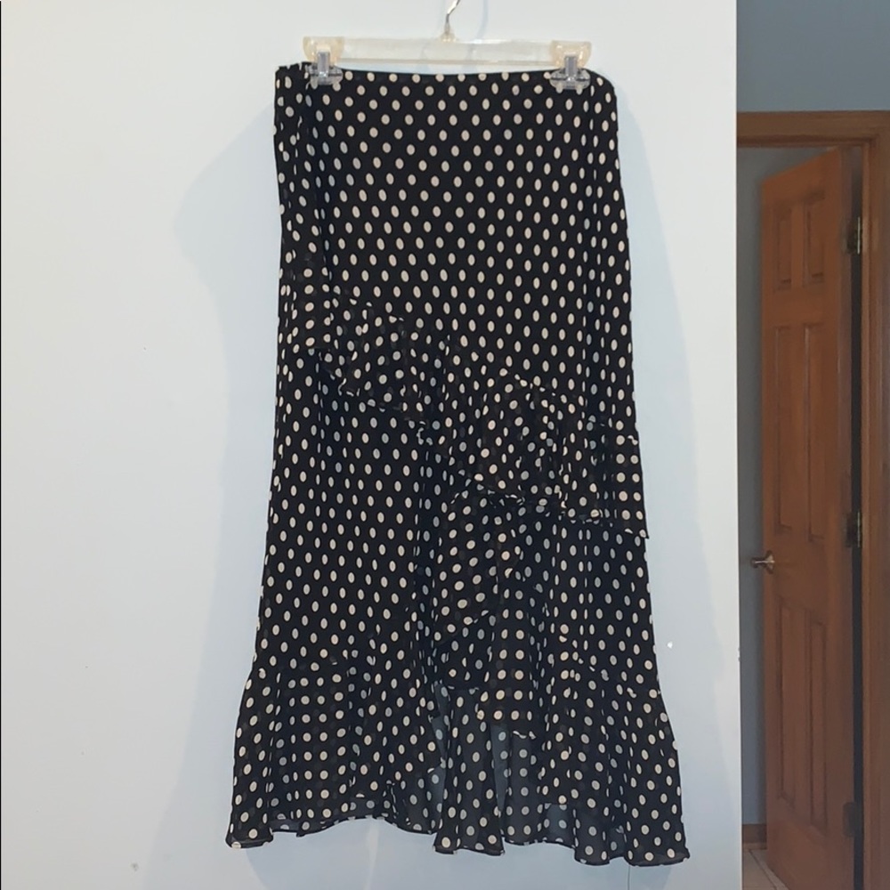 Polka dot Maxi Skirt